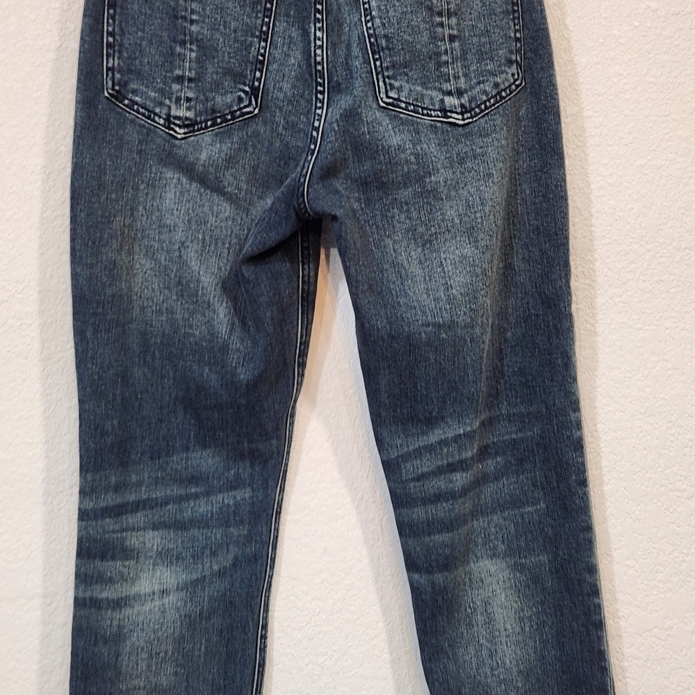 Rag & Bone Womens Nina High Rise Ankle Cigarette Step Hems Vallery Jeans Size 26 - Picture 8 of 16